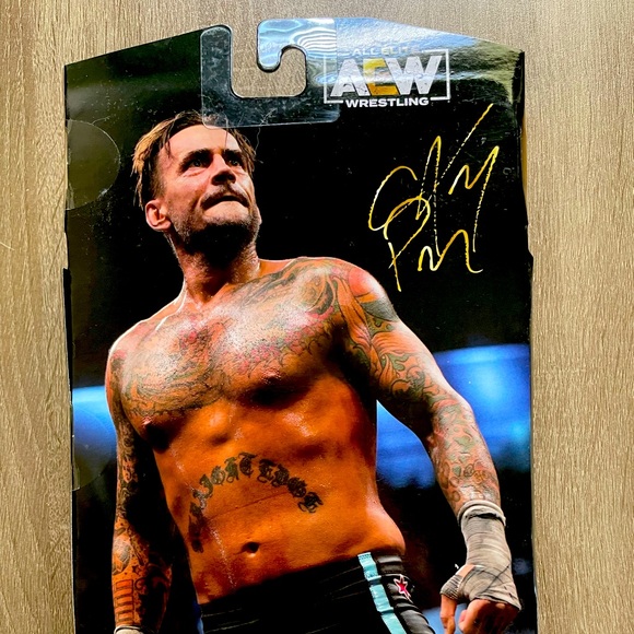 AEW All Elite Wrestling Unrivaled Collection CM Punk Action Figure #89 WWE - Picture 3 of 6